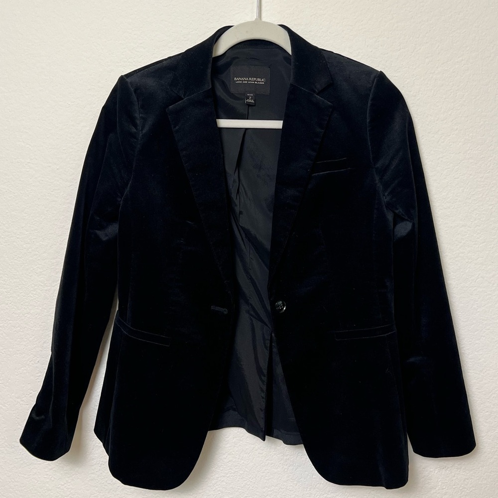 Black Velvet BR Blazer